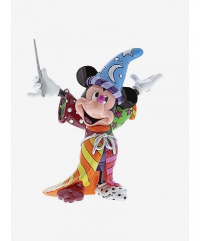 Disney Mickey Mouse Romero Britto Sorcerer Mickey Figurine $27.87 Figurines