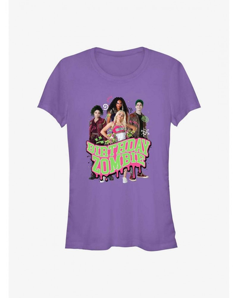 Disney Zombies Birthday Zombie Girls T-Shirt $9.21 T-Shirts