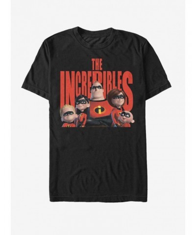 Disney Pixar The Incredibles Family Portrait T-Shirt $9.08 T-Shirts