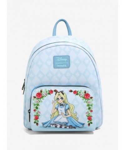 Loungefly Disney Alice In Wonderland Roses Mini Backpack $19.22 Backpacks