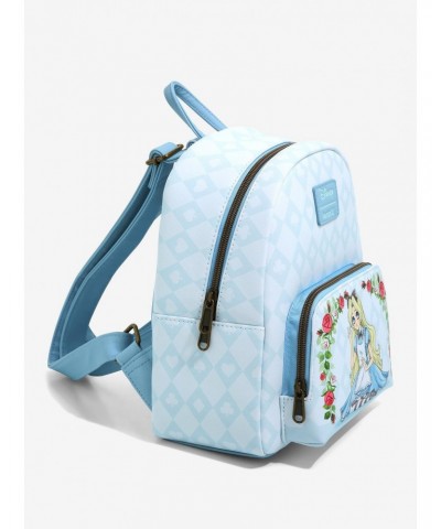 Loungefly Disney Alice In Wonderland Roses Mini Backpack $19.22 Backpacks