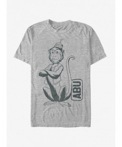 Disney Aladdin 2019 Abu Side Kick Pocket T-Shirt $9.08 T-Shirts