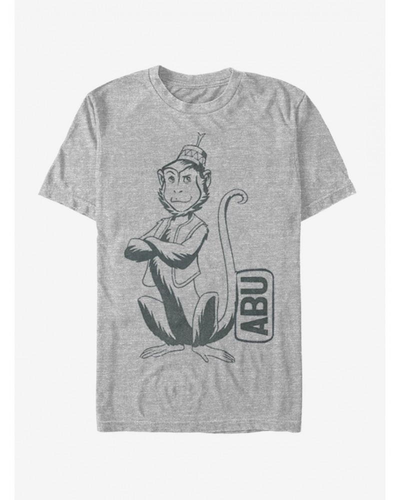 Disney Aladdin 2019 Abu Side Kick Pocket T-Shirt $9.08 T-Shirts