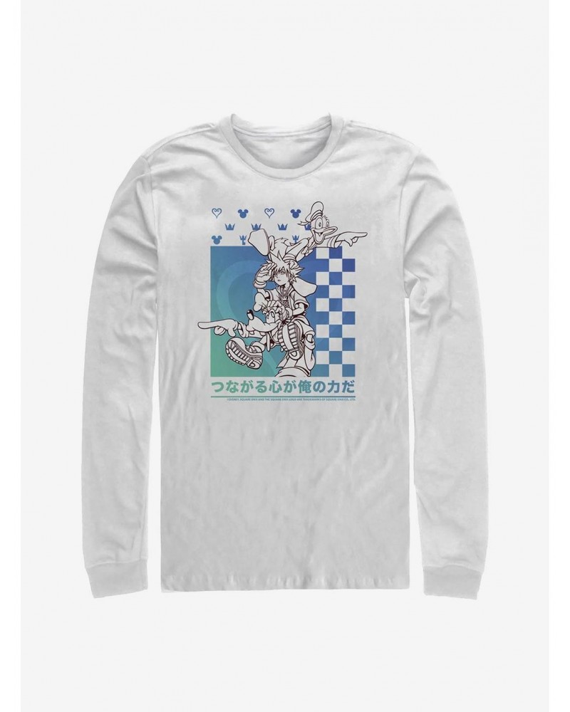 Disney Kingdom Hearts Power Friends Long-Sleeve T-Shirt $12.83 T-Shirts