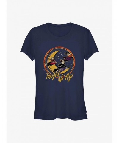 Disney Hocus Pocus Sanderson Sisters Tonight We Fly Girls T-Shirt $7.72 T-Shirts