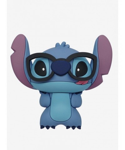 Disney Lilo & Stitch Glasses Figural Magnet $2.66 Magnets