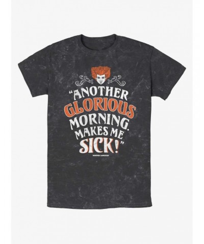 Disney Hocus Pocus Winnie Another Glorious Morning Mineral Wash T-Shirt $11.66 T-Shirts