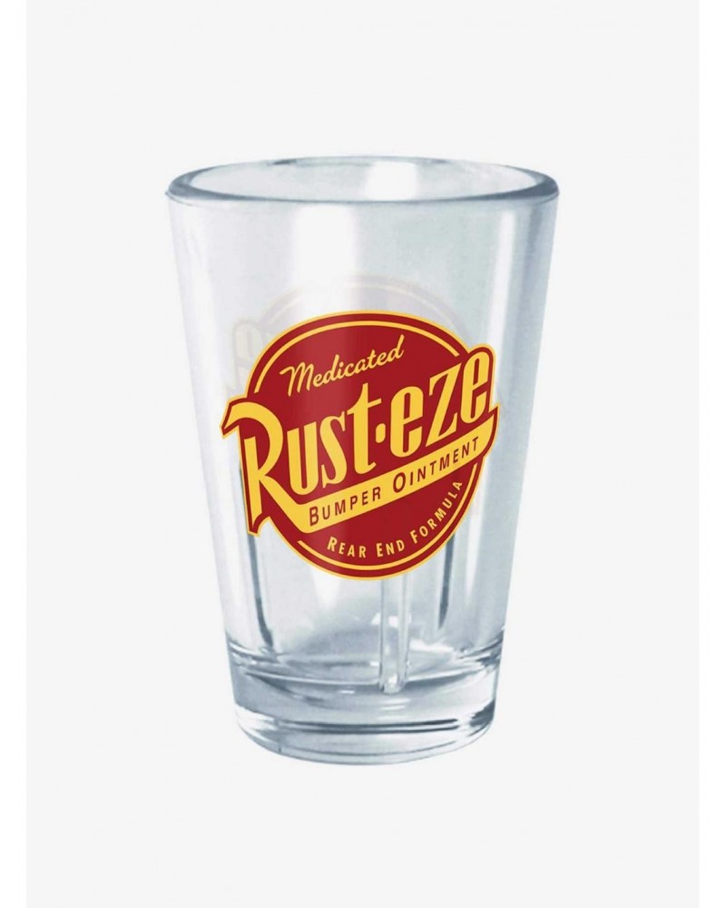 Disney Pixar Cars Rust-eze Label Mini Glass $6.06 Glasses