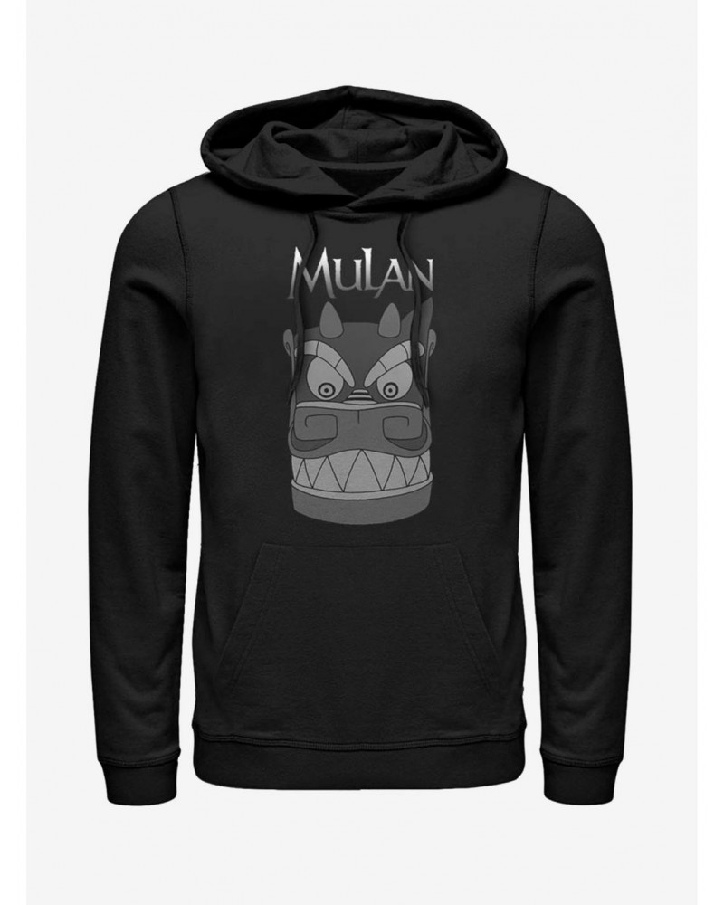 Disney Mulan Mushu Stone Dragon Head Hoodie $20.65 Hoodies