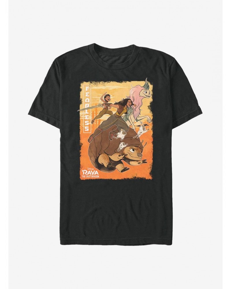 Disney Raya and the Last Dragon Raya Group Bounce T-Shirt $7.65 T-Shirts