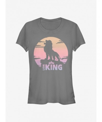 Disney The Lion King 2019 Sunset Logo Girls T-Shirt $7.47 T-Shirts