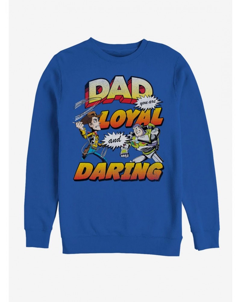 Disney Pixar Toy Story Loyal And Daring Sweatshirt $15.87 Sweatshirts