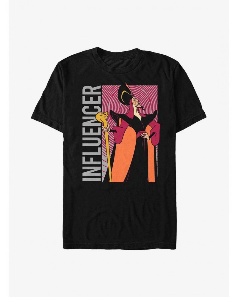 Disney Villains Jafar Influencer T-Shirt $9.32 T-Shirts