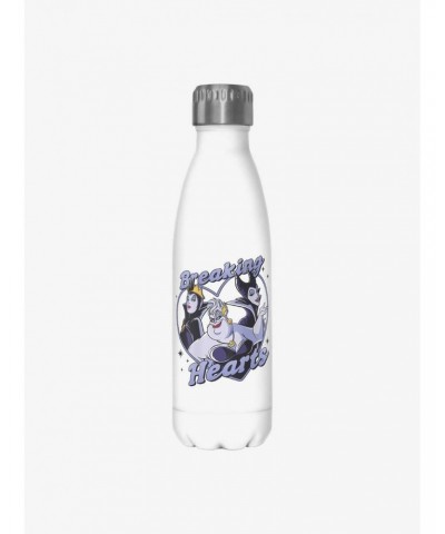 Disney Villains Breaking Hearts Water Bottle $9.46 Water Bottles