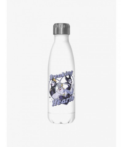 Disney Villains Breaking Hearts Water Bottle $9.46 Water Bottles