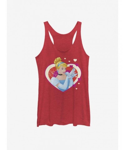 Disney Cinderella Classic Cinderella Hearts Girls Tank $11.91 Tanks