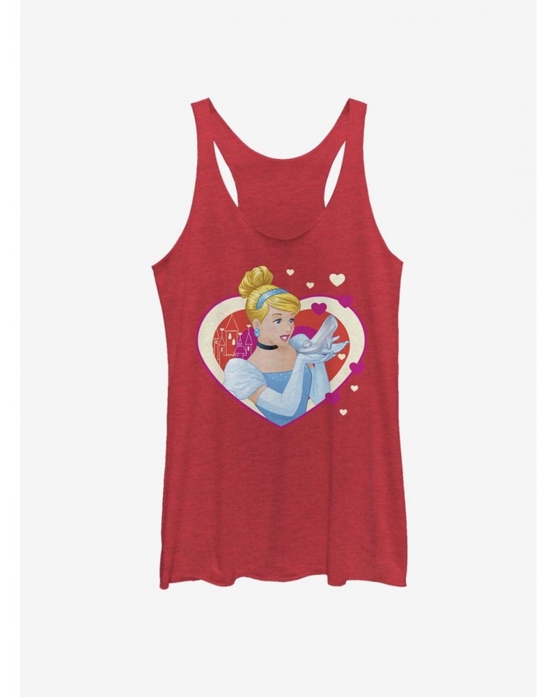 Disney Cinderella Classic Cinderella Hearts Girls Tank $11.91 Tanks