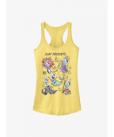 Disney Olaf Presents Outfit Group Girls Tank $7.77 Tanks