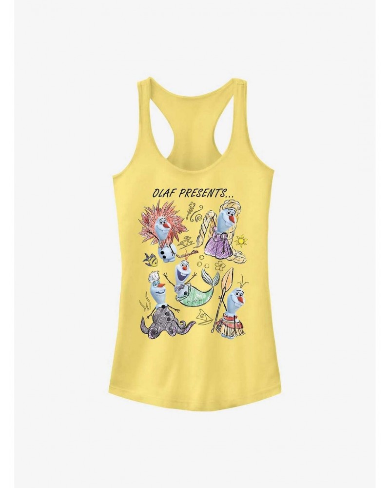 Disney Olaf Presents Outfit Group Girls Tank $7.77 Tanks