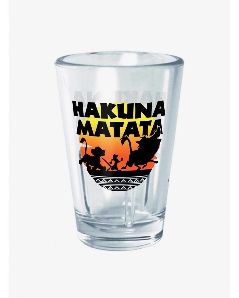 Disney The Lion King Sunset Hakuna Mini Glass $5.81 Glasses