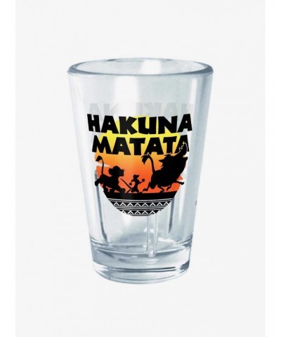 Disney The Lion King Sunset Hakuna Mini Glass $5.81 Glasses