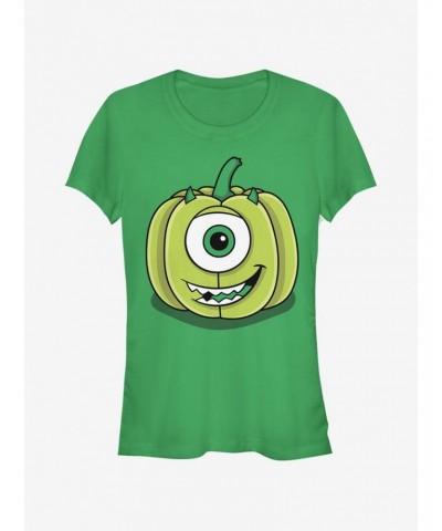 Disney Pixar Monsters University Mike Pumpkin Girls T-Shirt $12.45 T-Shirts