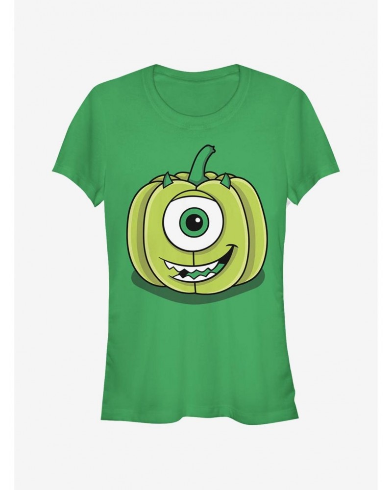 Disney Pixar Monsters University Mike Pumpkin Girls T-Shirt $12.45 T-Shirts