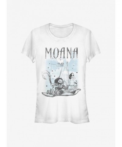 Disney Moana Sea Adventures Girls T-Shirt $11.21 T-Shirts