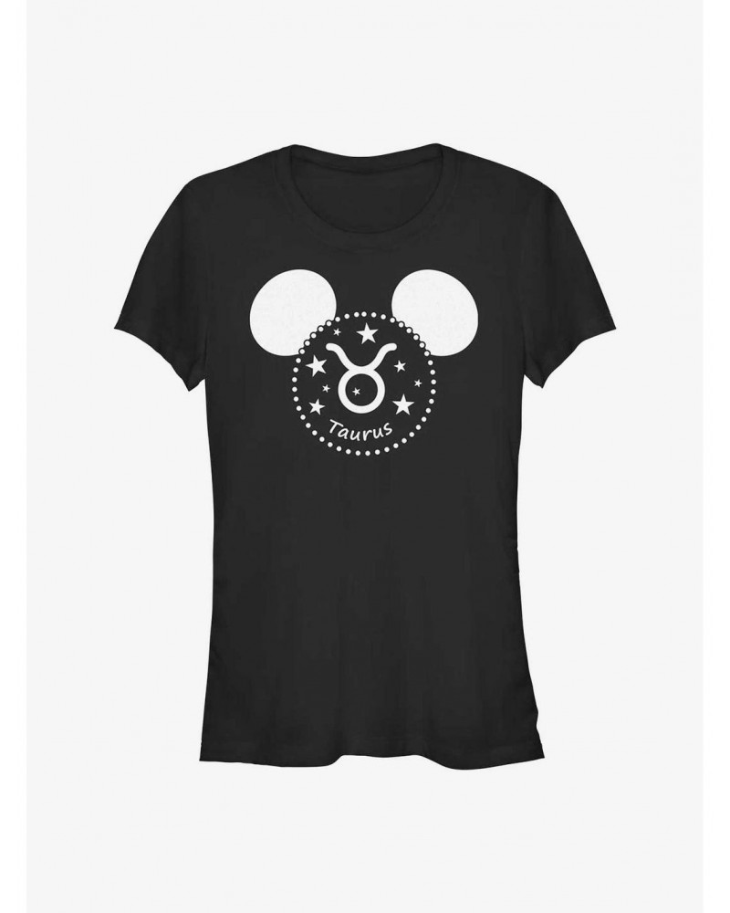 Disney Mickey Mouse Zodiac Taurus Girls T-Shirt $8.96 T-Shirts