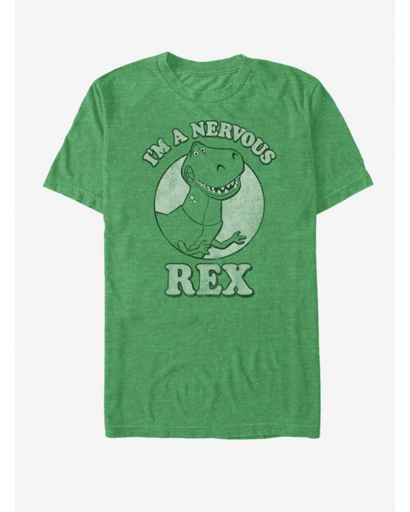 Disney Pixar Toy Story Rex Nervous T-Shirt $11.95 T-Shirts