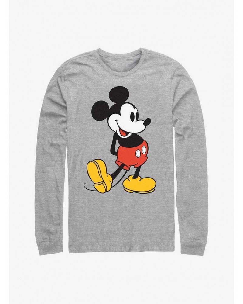 Disney Mickey Mouse Classic Mickey Long-Sleeve T-Shirt $10.20 T-Shirts