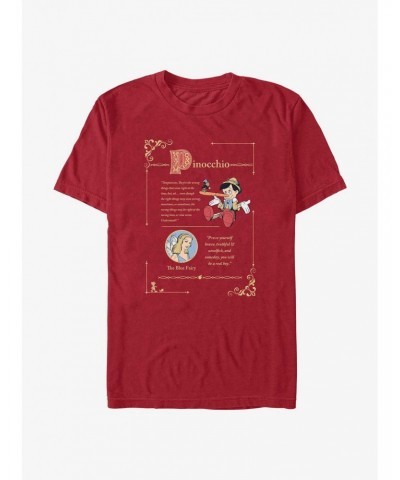 Disney Pinocchio Temptations Quote T-Shirt $7.17 T-Shirts