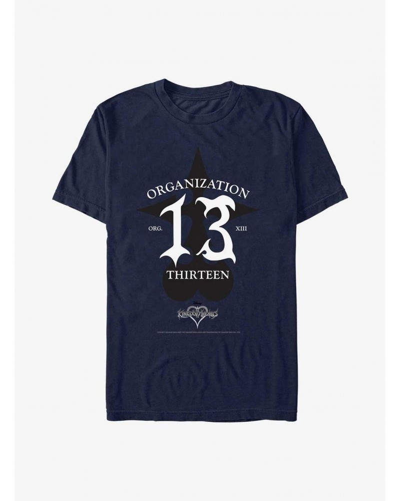 Disney Kingdom Hearts Organization Thirteen T-Shirt $7.41 T-Shirts