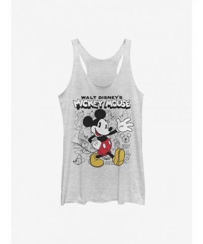 Disney Mickey Mouse Sketchbook Girls Tank $7.77 Tanks