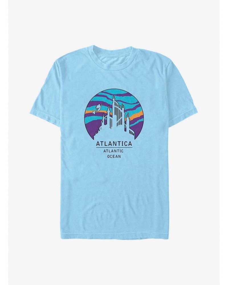 Disney The Little Mermaid Atlantica Logo T-Shirt $9.56 T-Shirts