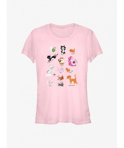 Disney Channel Cats of Disney Girls T-Shirt $8.22 T-Shirts