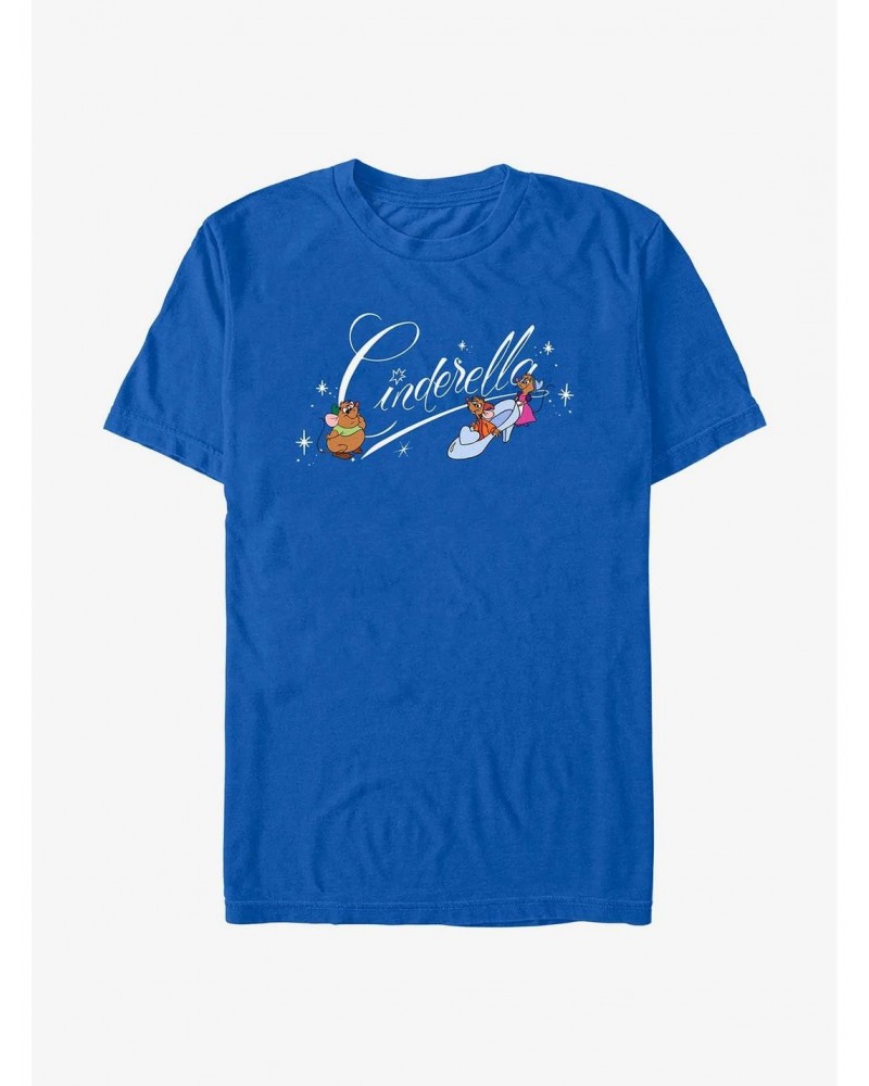 Disney Cinderella Mice Logo T-Shirt $8.84 T-Shirts