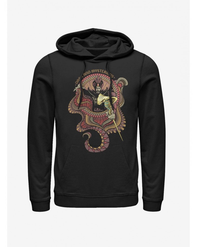 Disney Aladdin 2019 Jafar Circular Hoodie $17.96 Hoodies