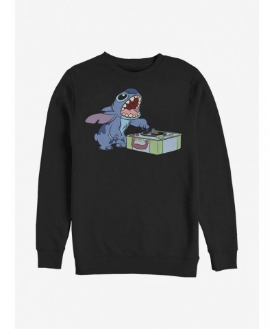 Disney Lilo & Stitch D.J. Stitch Crew Sweatshirt $14.76 Sweatshirts