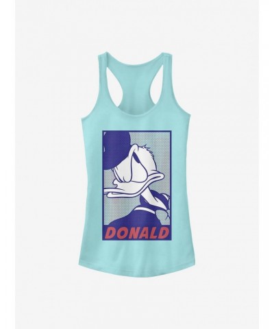 Disney Donald Duck Comic Pop Duck Girls Tank $12.45 Tanks