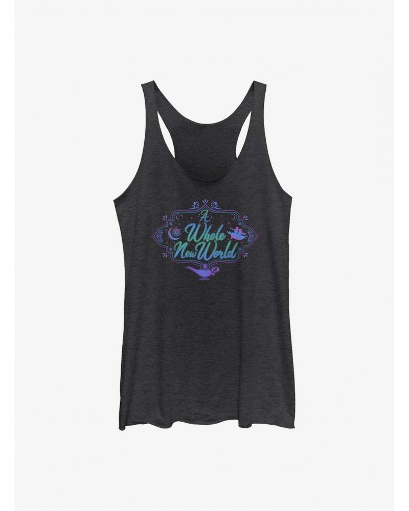 Disney Aladdin A Whole New World Girls Tanks $10.88 Tanks