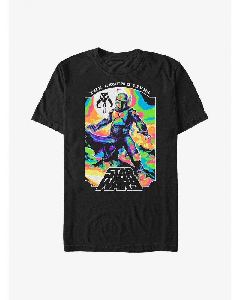 Star Wars The Book Of Boba Fett Living Legend T-Shirt $8.13 T-Shirts