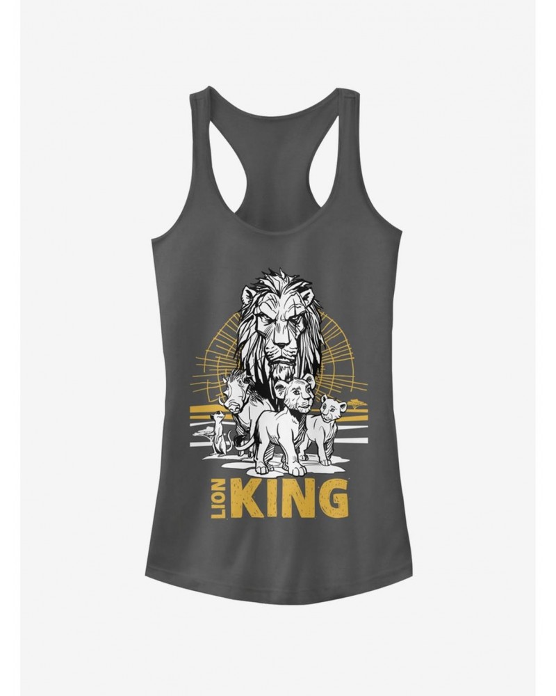 Disney The Lion King 2019 Lion King Group Girls Tank $10.21 Tanks