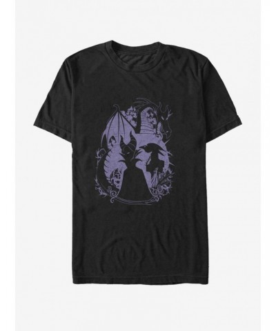 Disney Villains Maleficent Bone Heart T-Shirt $9.56 T-Shirts