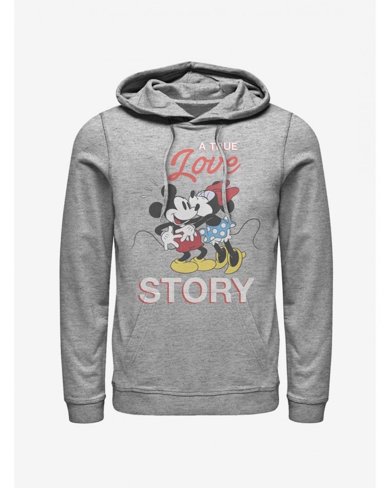 Disney Mickey Mouse True Love Story Hoodie $22.45 Hoodies