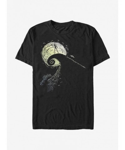 The Nightmare Before Christmas Spiral Hill Jack T-Shirt $8.84 T-Shirts