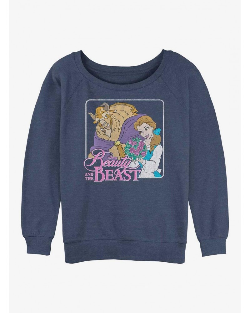 Disney Beauty And The Beast Vintage Girls Sweatshirt $16.61 Sweatshirts