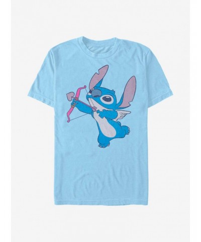 Disney Lilo & Stitch Love Shot T-Shirt $9.32 T-Shirts