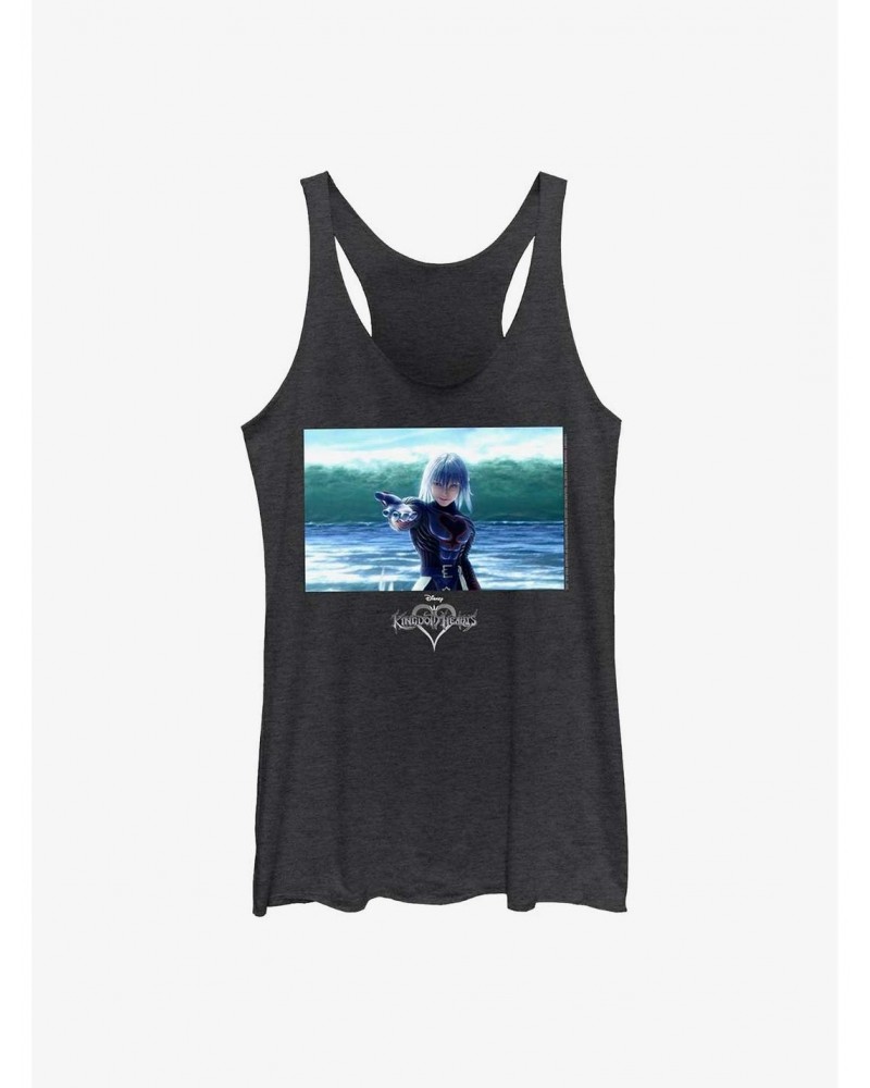 Disney Kingdom Hearts Riku In Water Girls Tank $10.10 Tanks