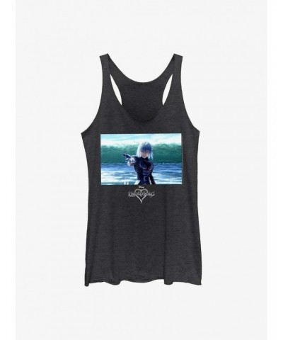 Disney Kingdom Hearts Riku In Water Girls Tank $10.10 Tanks